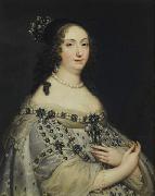 Justus van Egmont Portrait of Louise Marie Gonzaga de Nevers France oil painting artist